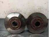 Replacement front brake disc for Mercedes-Benz SLK-Class (W170) roadster 2.0 16V CAT OEM IAM reference 