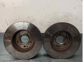 Replacement front brake disc for Mercedes-Benz SLK Class (W170) Roadster 2.0 16V CAT OEM IAM reference 