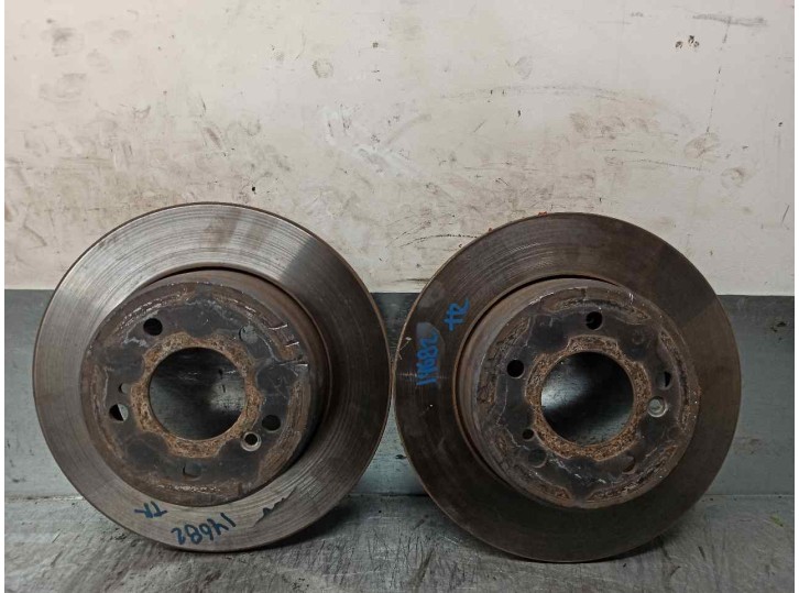 Recambio de disco freno trasero para mercedes-benz clase slk (w170) roadster 2.0 16v cat referencia OEM IAM   