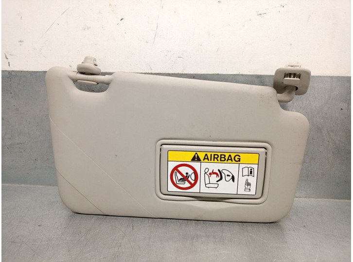 Recambio de parasol derecho para nissan micra v (k14) 0.9 ig-t referencia OEM IAM 964005EF5B 964005EF5B 