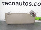 Replacement left sun visor for Volvo S80 sedan 2.5 D OEM IAM reference 39966713 