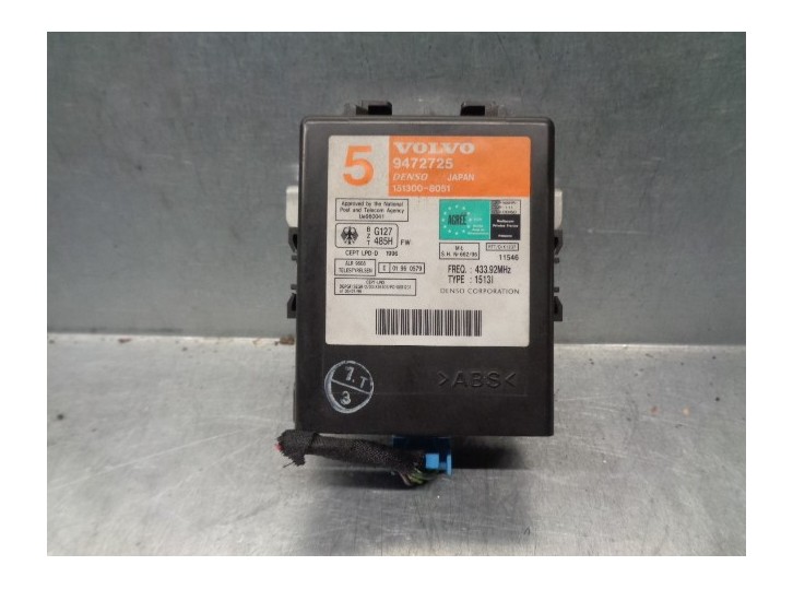 Recambio de modulo electronico para volvo s70 berlina 2.5 cat referencia OEM IAM 9472725  