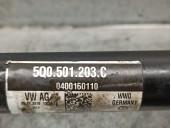 Recambio de transmision trasera izquierda para skoda karoq (nu) 2.0 tdi referencia OEM IAM 5Q0501203C  