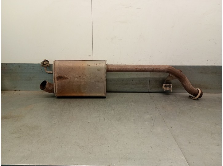 Recambio de tubo escape trasero para toyota proace furgoneta (mdz_) 1.6 d4d (mdz9) referencia OEM IAM PSA4396 SU001A4263 