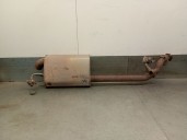 Recambio de tubo escape trasero para toyota proace furgoneta (mdz_) 1.6 d4d (mdz9) referencia OEM IAM PSA4396 SU001A4263 