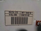 Replacement instrument cluster for Mazda 2 Berlina (DY) 1.4 Diesel CAT OEM IAM reference 3M7110849NG 