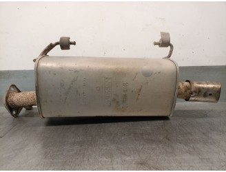 Recambio de tubo escape trasero para nissan juke (f15) 1.5 dci referencia OEM IAM 201001XX2A 201001KK2B CALSONIC