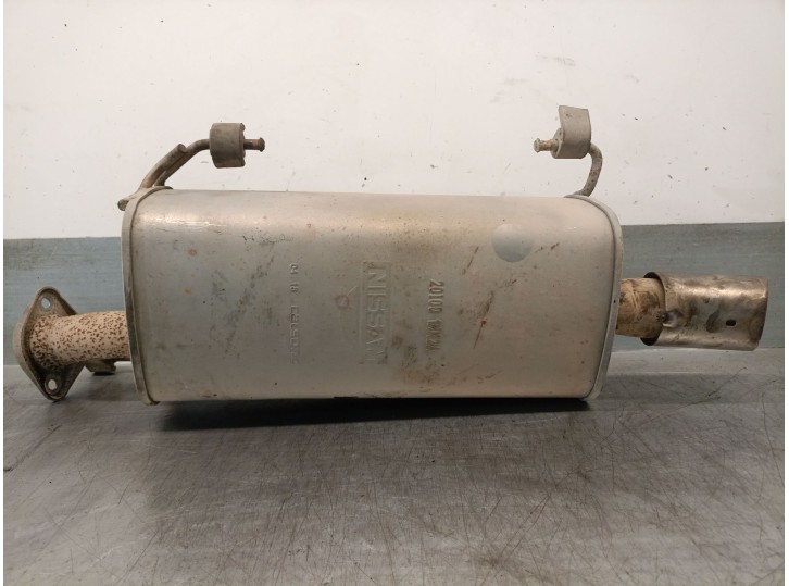 Recambio de tubo escape trasero para nissan juke (f15) 1.5 dci referencia OEM IAM 201001XX2A 201001KK2B CALSONIC