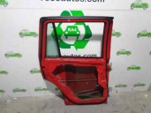 Recambio de puerta trasera izquierda para mazda 2 berlina (dy) 1.4 diesel cat referencia OEM IAM DDY07302X ROJA 5 PUERTAS