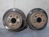 Recambio de disco freno trasero para toyota rav 4 (a2) 2.0 turbodiesel cat referencia OEM IAM 
