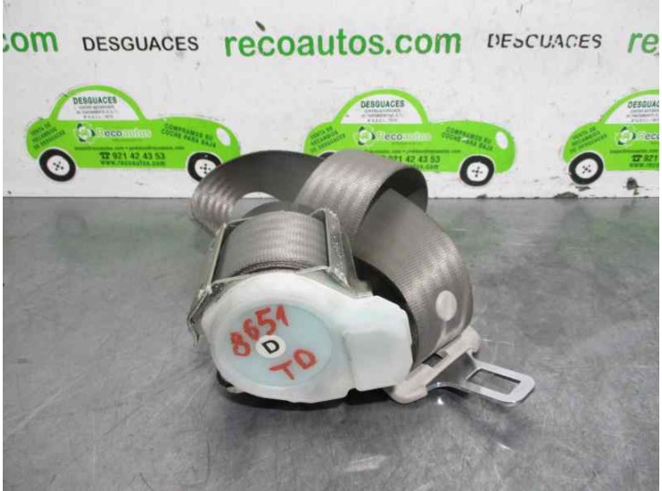 Recambio de cinturon seguridad trasero derecho para fiat idea (135) 1.9 jtd cat referencia OEM IAM   