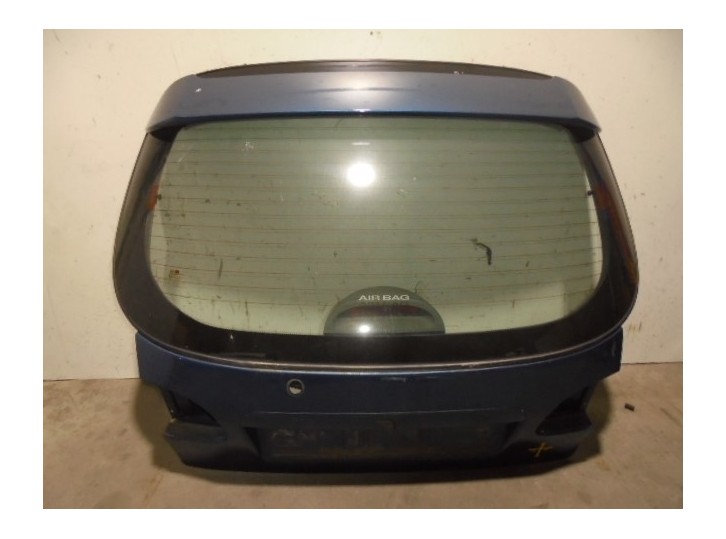 Recambio de porton trasero para daewoo lanos 1.6 cat referencia OEM IAM 96224443 AZUL 3 PUERTAS