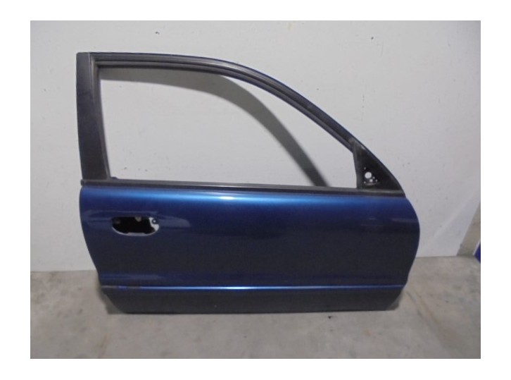 Recambio de puerta delantera derecha para daewoo lanos 1.6 cat referencia OEM IAM 96278839 AZUL 3 PUERTAS