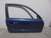 Recambio de puerta delantera derecha para daewoo lanos 1.6 cat referencia OEM IAM 96278839 AZUL 3 PUERTAS