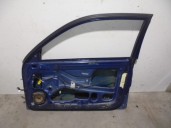 Recambio de puerta delantera derecha para daewoo lanos 1.6 cat referencia OEM IAM 96278839 AZUL 3 PUERTAS