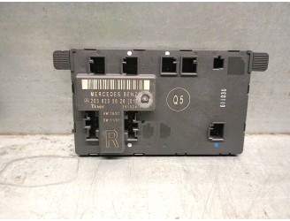 Recambio de centralita cierre para mercedes-benz clase c (w203) berlina 2.7 cdi 20v cat referencia OEM IAM 2038205626 TEMIC