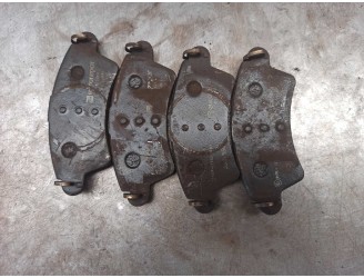 Recambio de pastillas de freno para peugeot 206 berlina 1.6 16v cat referencia OEM IAM   EUROREPAR