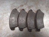 Recambio de pastillas de freno para peugeot 206 berlina 1.6 16v cat referencia OEM IAM   EUROREPAR