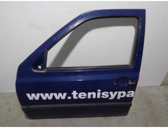 Recambio de puerta delantera izquierda para volkswagen golf iii berlina (1h1) 1.4 referencia OEM IAM 1H4831051R AZUL ROTULADA 5 