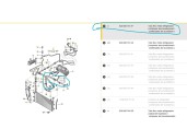 Replacement air conditioning pipes for Volkswagen Polo (9N1) 1.4 16V OEM IAM reference 6Q0820721AF 6Q0820721AF 