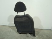 Recambio de asiento delantero derecho para nissan micra (k12e) 1.4 cat referencia OEM IAM 4497156 TELA NEGRA 5 PUERTAS