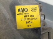 Replacement left headlight for Hyundai Accent (MC) 1.6 16V CAT OEM IAM reference 921011E088 010200999000 MAKO