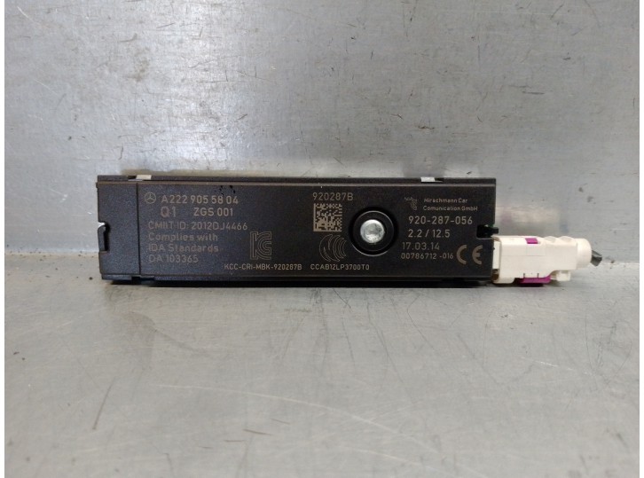 Recambio de modulo electronico para mercedes-benz clase c (w205) lim. 2.0 cgi cat referencia OEM IAM A1669051702  