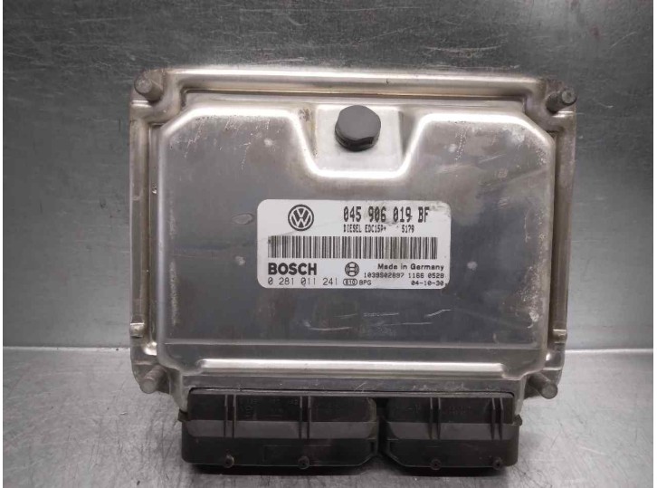 Recambio de centralita motor uce para volkswagen polo (9n1) 1.4 tdi referencia OEM IAM 045906019BF 0281011241 BOSCH
