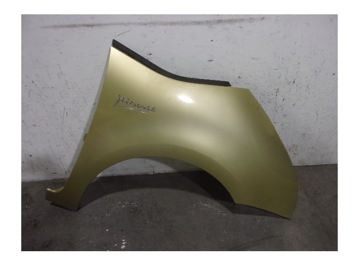 Replacement right front fender for Citroën C4 Picasso 1.6 16V HDi FAP OEM IAM reference 7841X2 GOLDEN 