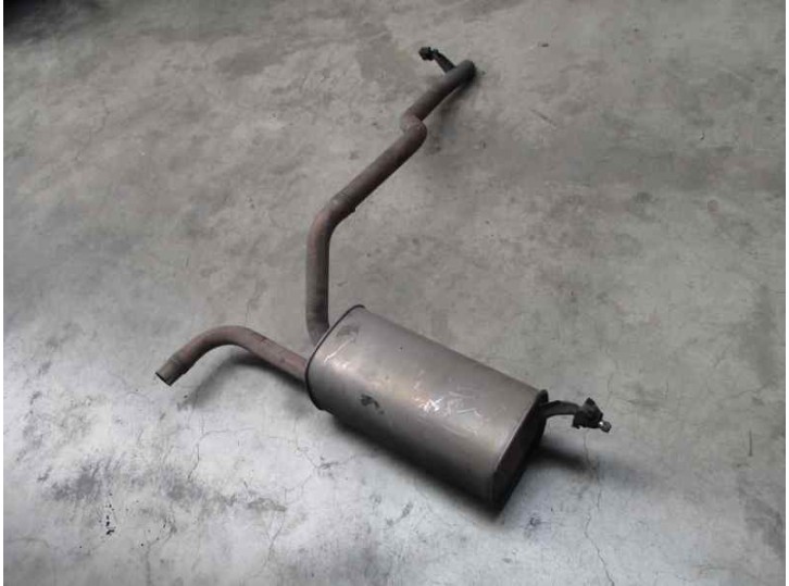 Recambio de tubo escape trasero para peugeot expert kasten 1.6 16v hdi referencia OEM IAM 