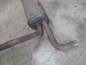 Recambio de tubo escape trasero para peugeot expert kasten 1.6 16v hdi referencia OEM IAM 