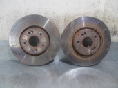 Replacement front brake disc for Renault Laguna II (BG0) 2.0 DCi Diesel CAT OEM IAM reference 