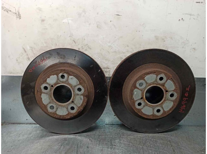 Recambio de disco freno delantero para toyota rav 4 funcruiser (a1) 2.0 16v cat referencia OEM IAM 