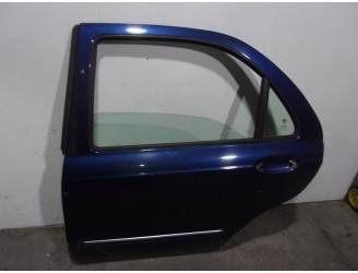 Recambio de puerta trasera izquierda para lancia lybra station wagon 1.9 jtd cat referencia OEM IAM 46553239 AZUL 5 PUERTAS