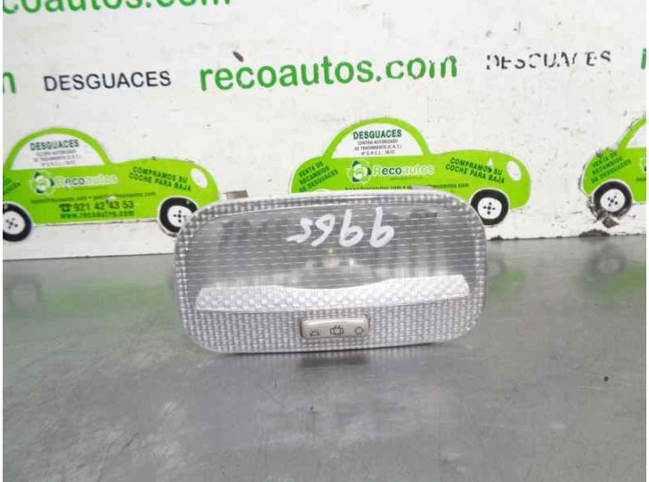 Recambio de luz interior para citroën c-elysée exclusive referencia OEM IAM 9652262180  TRASERA