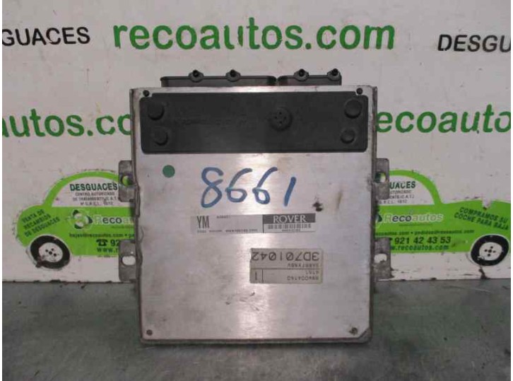 Recambio de centralita motor uce para mg mg zr 1.4 16v cat referencia OEM IAM NNN100743 NNW004140 