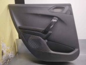 Recambio de guarnecido puerta trasera izquierda para peugeot 208 1.2 12v vti referencia OEM IAM 96763550ZD  5 PUERTAS