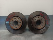 Replacement front brake disc for Toyota Aygo (KGB/WNB) 1.0 CAT OEM IAM reference 435120H020 