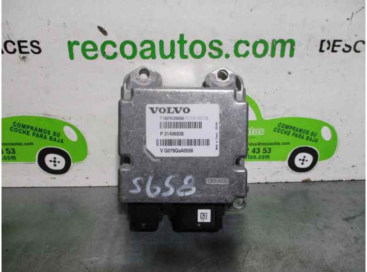 Recambio de centralita airbag para volvo v40 cross country 2.0 diesel cat referencia OEM IAM 31406938 P31406938 