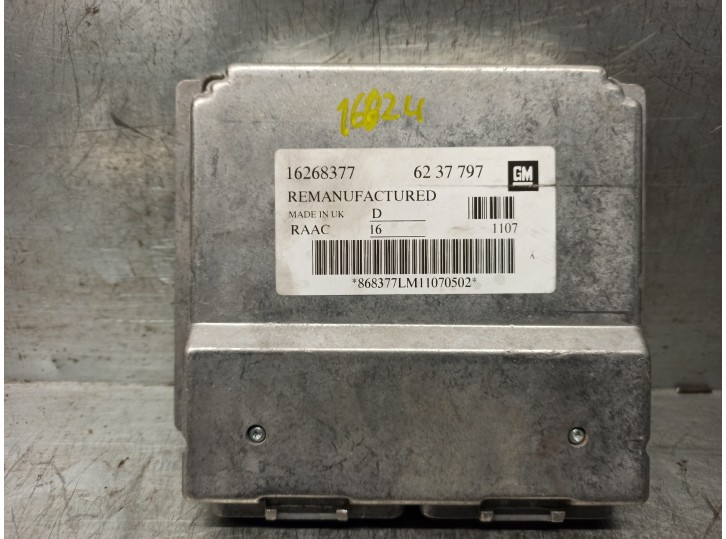 Recambio de centralita motor uce para opel astra g berlina 1.6 referencia OEM IAM 6237797  