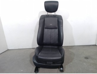 Recambio de asiento delantero derecho para infiniti fx 3.7 v6 cat referencia OEM IAM 873001CH0B CUERO NEGRO 5 PUERTAS