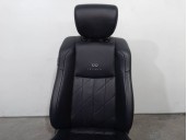 Replacement front right seat for Infiniti FX 3.7 V6 CAT OEM IAM reference 873001CH0B BLACK LEATHER 5 DOORS