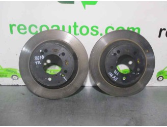 Recambio de disco freno trasero para kia carens ( ) 1.6 gdi cat referencia OEM IAM 