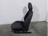Replacement front right seat for Opel Astra K sedan 5-door 1.6 cdti dpf OEM IAM reference 39021712 BLACK FABRIC AND LEATHER 