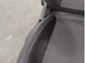 Replacement front right seat for Opel Astra K saloon 5-door 1.6 CDTi DPF OEM IAM reference 39021712 BLACK FABRIC AND LEATHER 