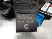 Recambio de cinturon seguridad trasero izquierdo para hyundai i10 1.0 cat referencia OEM IAM 89810B9000PYN 89810B9000 5 PUERTAS