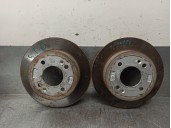 Recambio de disco freno trasero para hyundai i10 1.0 cat referencia OEM IAM 58411B4300  