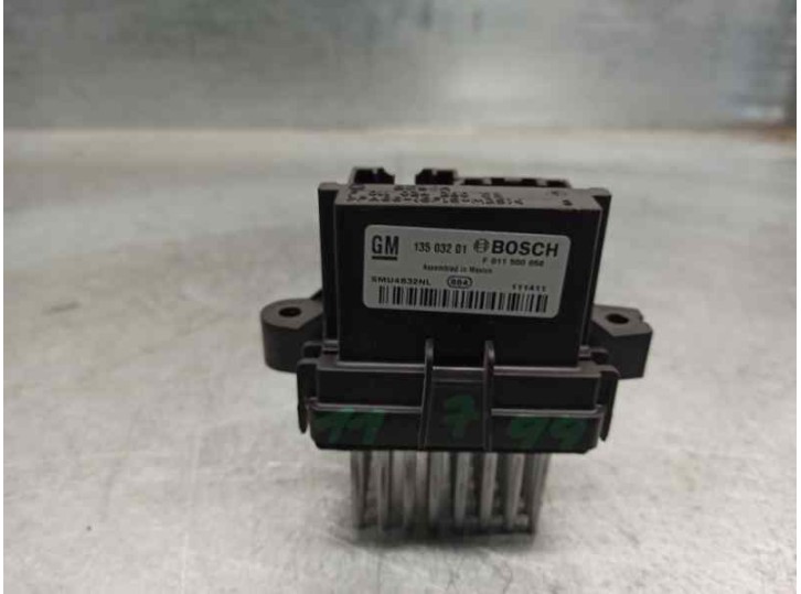 Recambio de resistencia calefaccion para chevrolet cruze 2.0 diesel cat referencia OEM IAM 13503201  