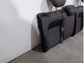 Recambio de asientos traseros para opel astra k lim. 5türig 1.6 cdti dpf referencia OEM IAM 39021712 CUERO Y TELA NEGRA 5 PUERTA