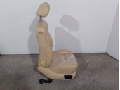 Replacement front right seat for Volkswagen Passat Variant (3B6) 2.5 V6 TDI OEM IAM reference 4869611 BEIGE LEATHER 5 P